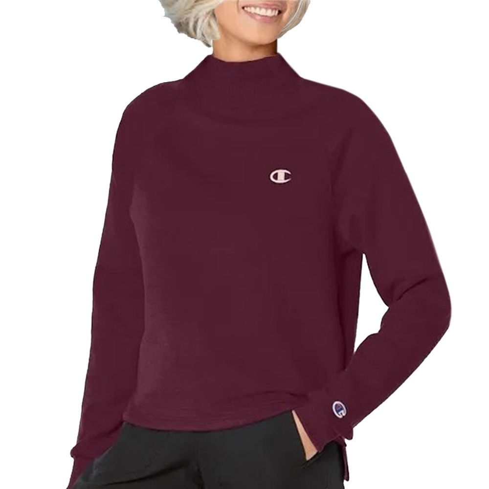 CHAMPION Sweatshirt Powerblend Fitness Top Shirt Fleece Activewear Long Sleeve